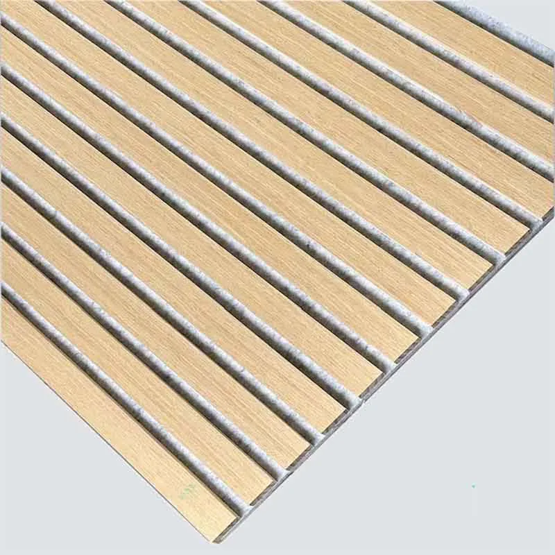 Akoestische panelen in leisteen hout